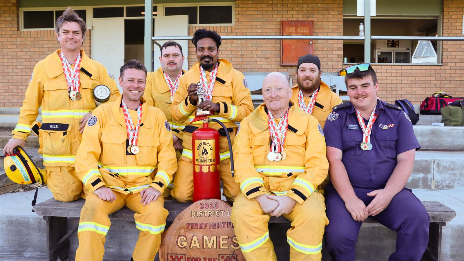 Bairnsdale Fire Brigade winning members