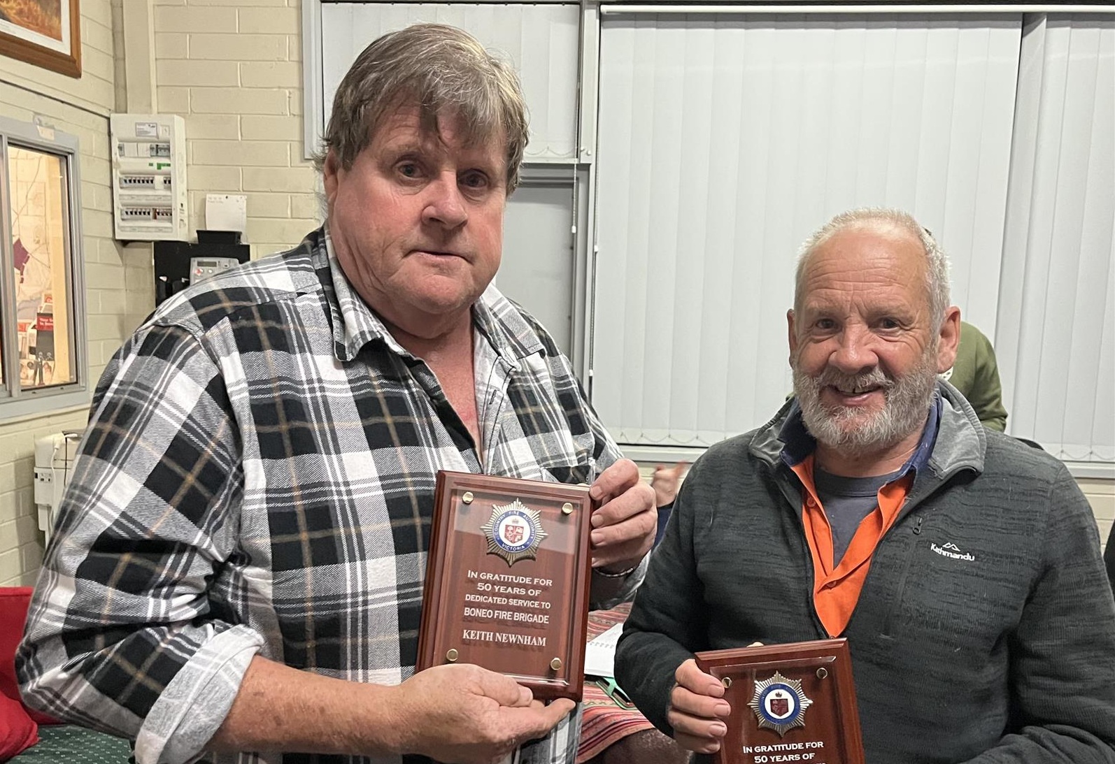 Keith and Ricky celebrate 50 years of service