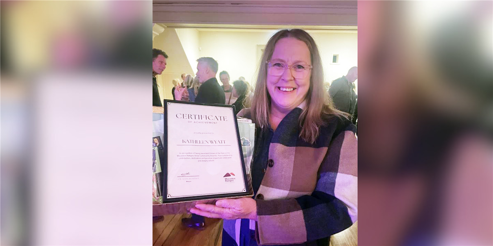 Kathleen Wyatt recognised as Citizen of the Year