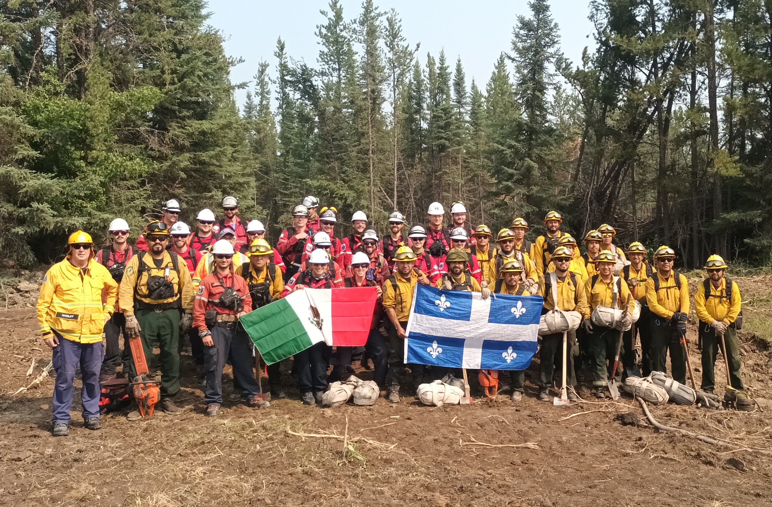 international fire crew