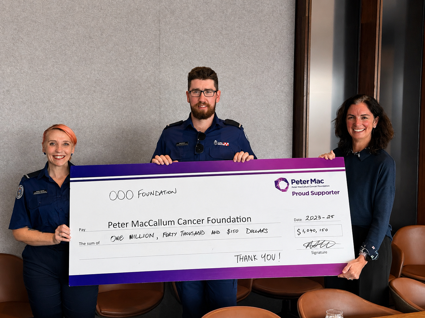 More than $1 million raised for cancer research over three years