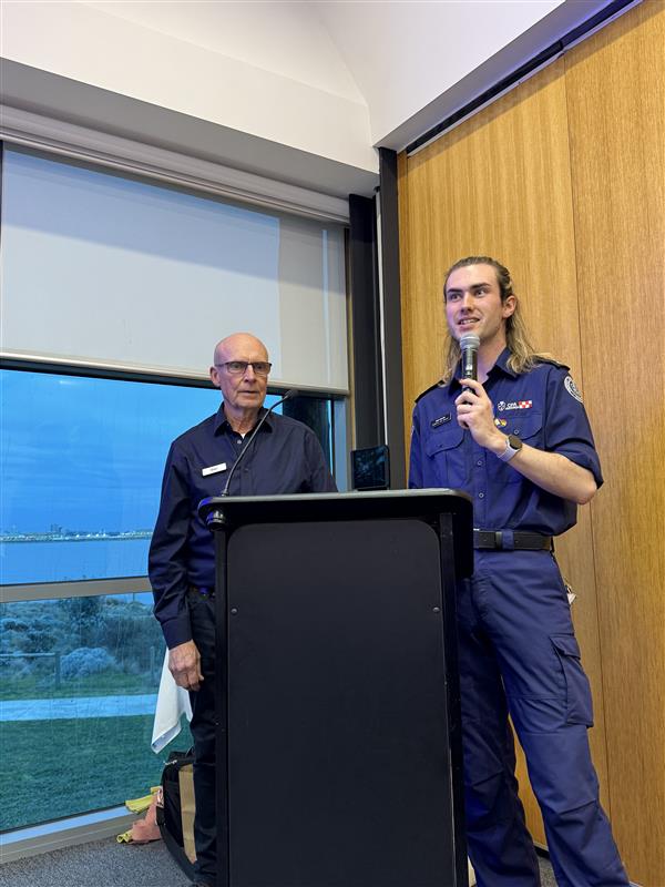 Participants presenting at Acknowledgement Day