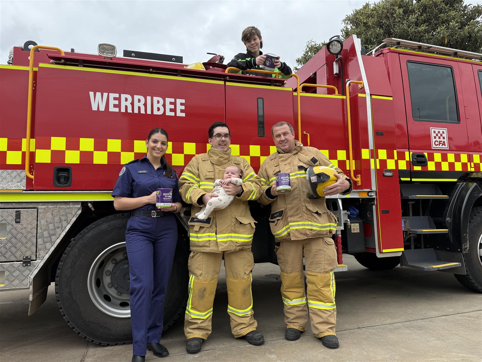 Werribee Fire Brigade members are gearing up for the Good Friday Appeal