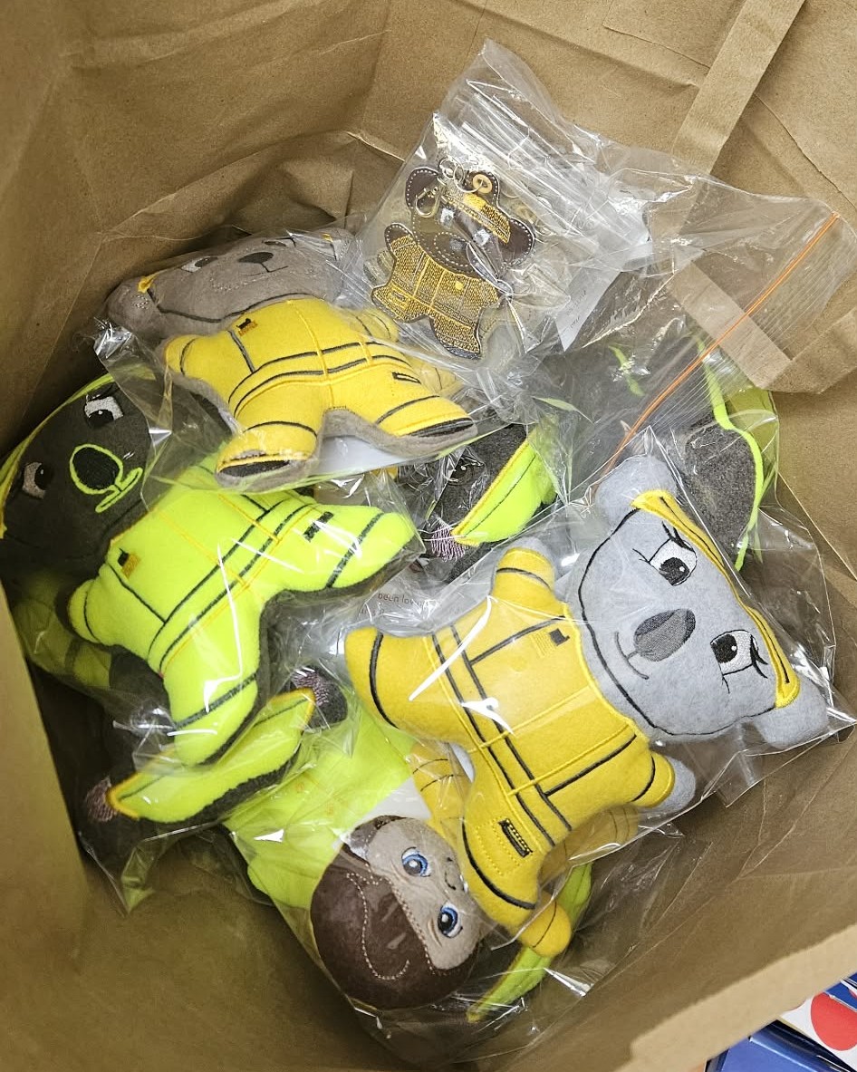 Coral has been making Trauma Teddies for 20 years now