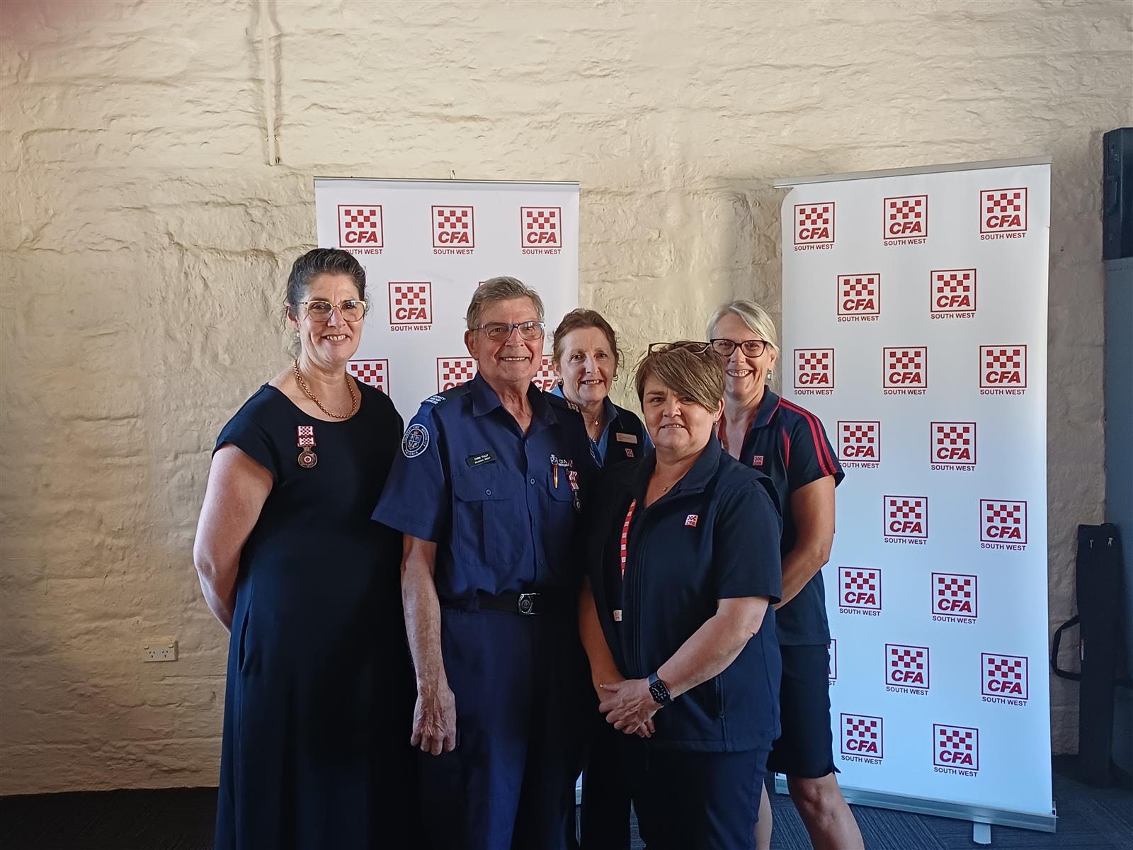 Jo Tully (wife), Balmoral DGO 4 Chris Tully, Erin Collier (D05 - Finance), Tania Sigley (D05 - Training), Tiff Heeson (D05 &ndash; Finance)