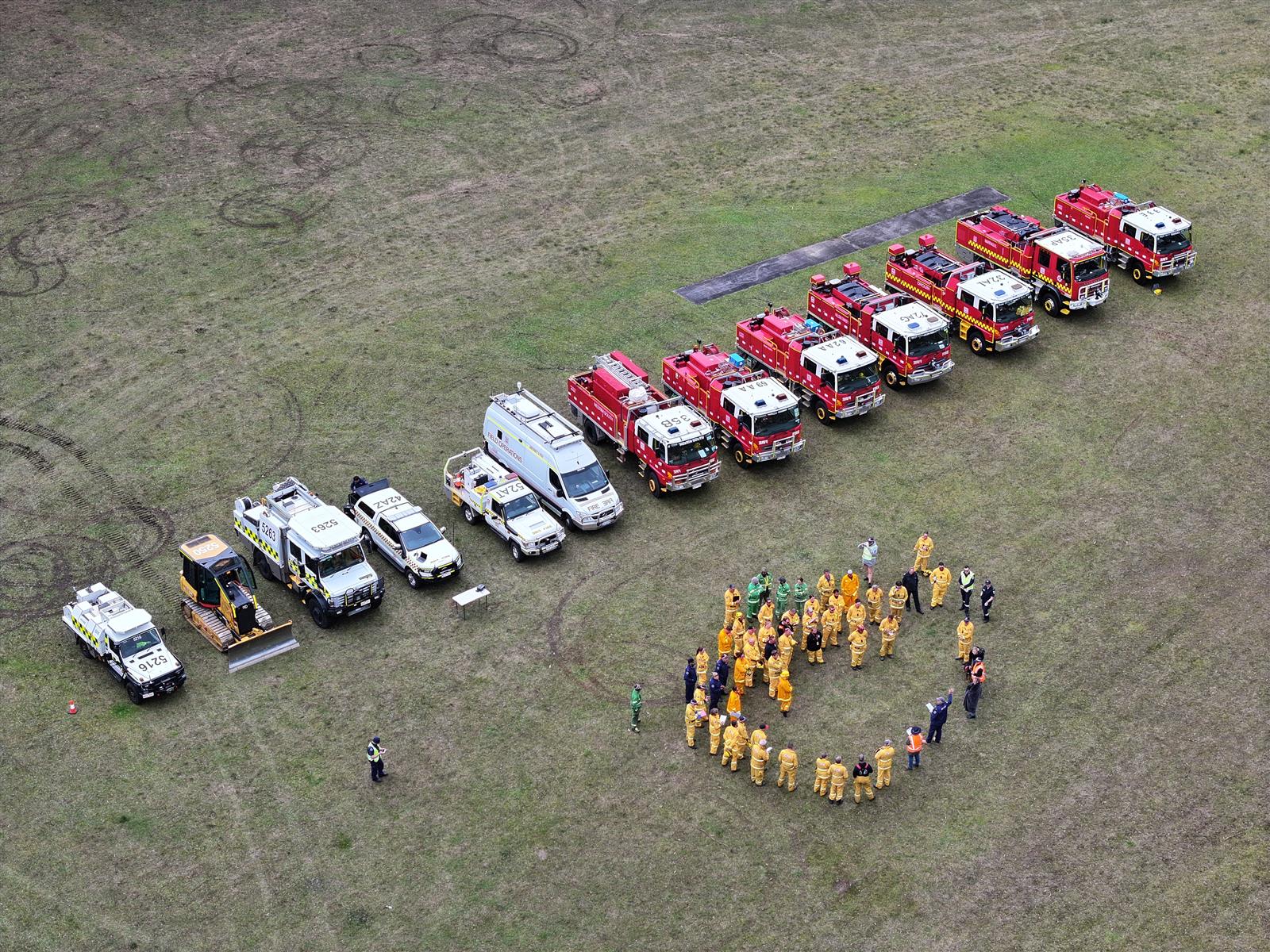 Drone shot