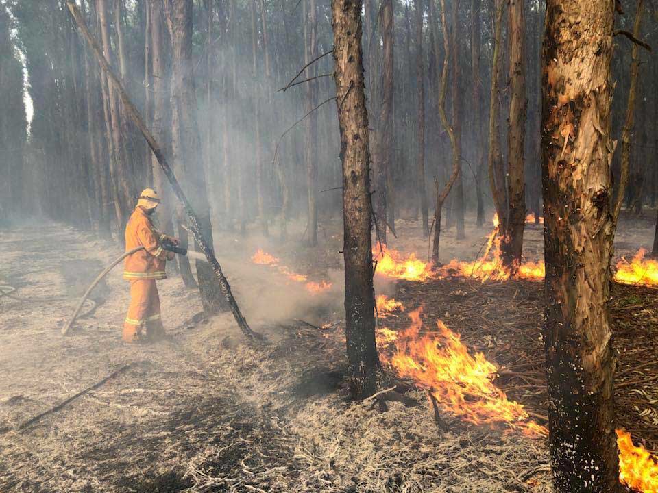St Patricks Day fires Belgrave