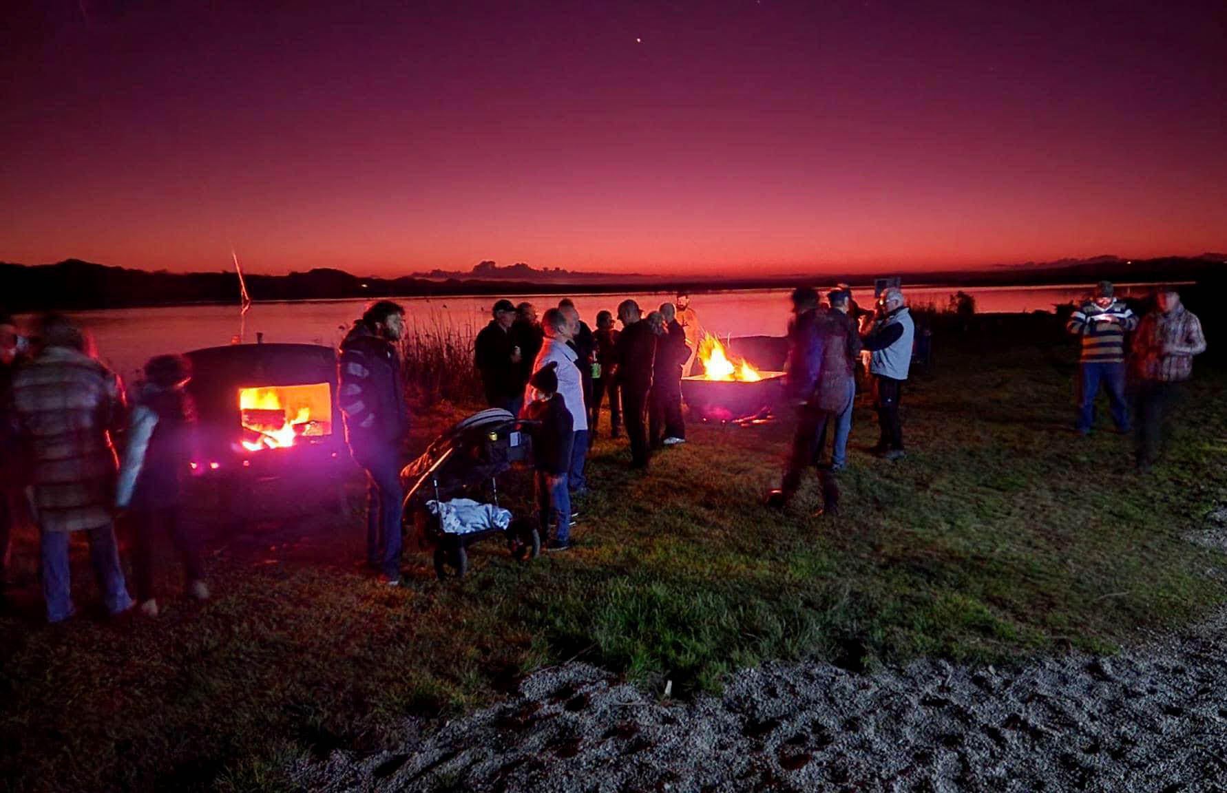 Image of people outside
