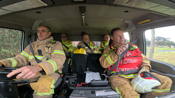 Cabin camera provides an example of what kind of information an Incident Controller would give to a crew before arriving at an incident.