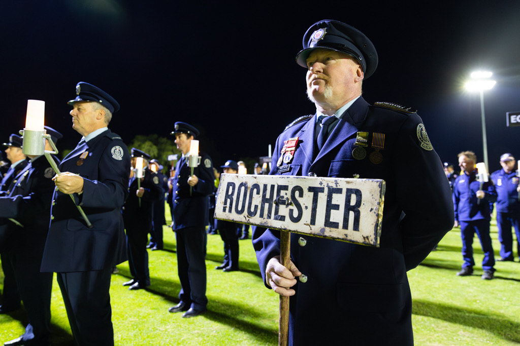 Torchlight ceremony