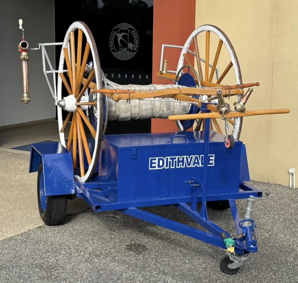Restored brigade running reel. Credit: Uniform Photography