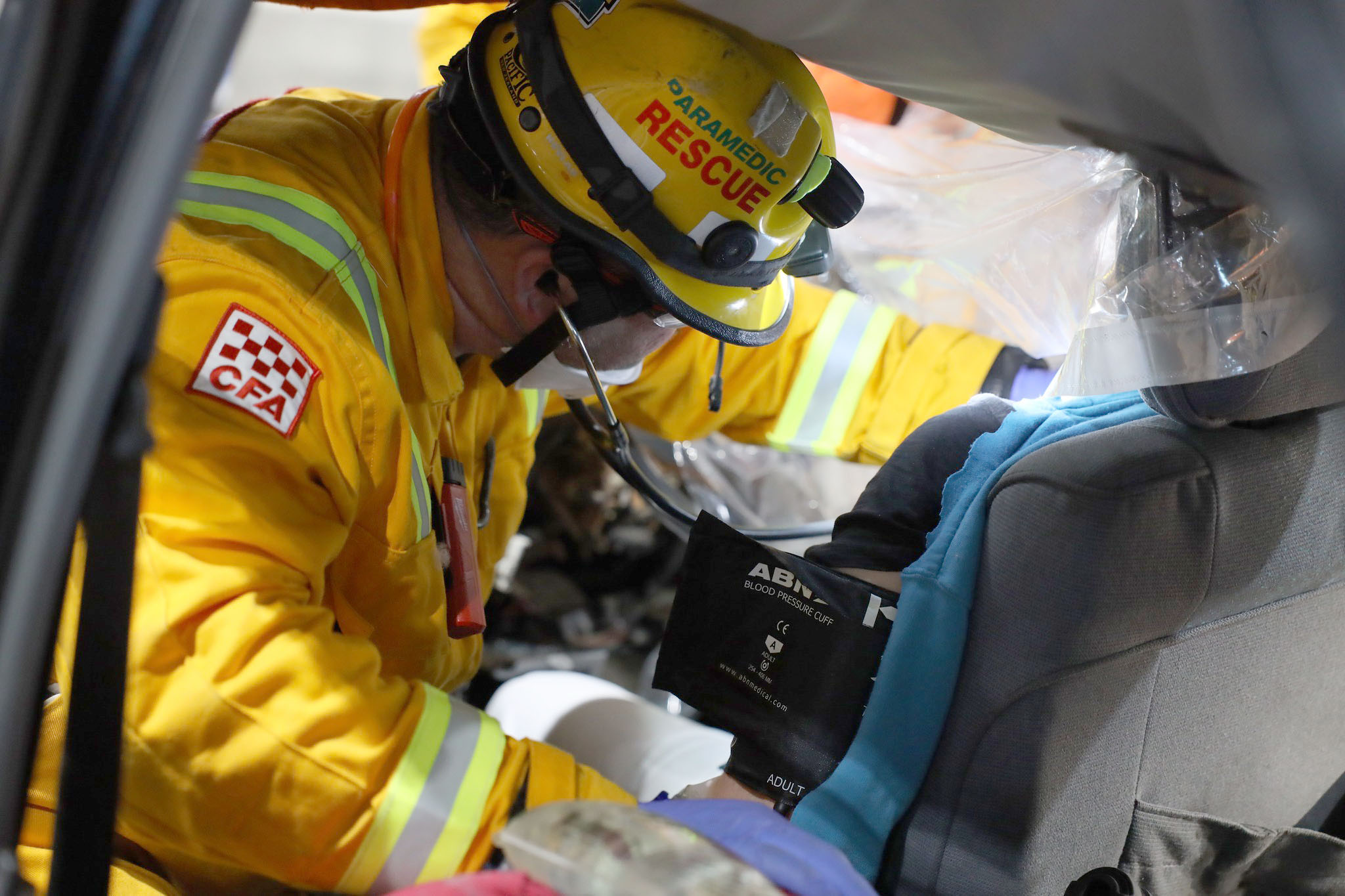 Mock rescue at ARRO