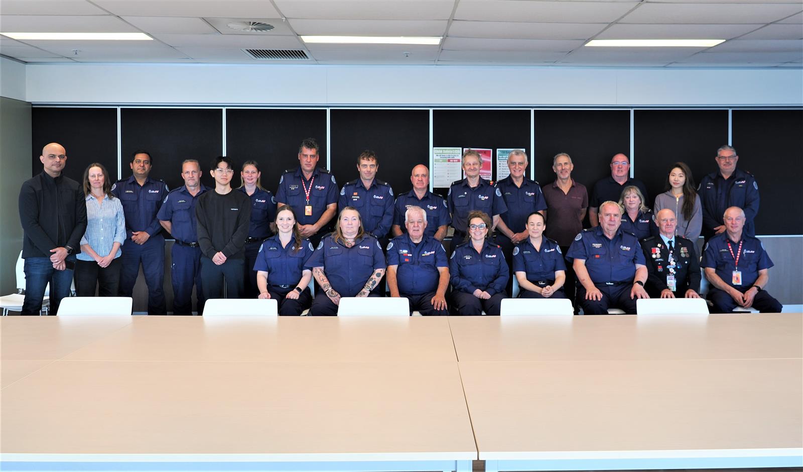 Members of the South East Region Community Safety Brigade (not all pictured).