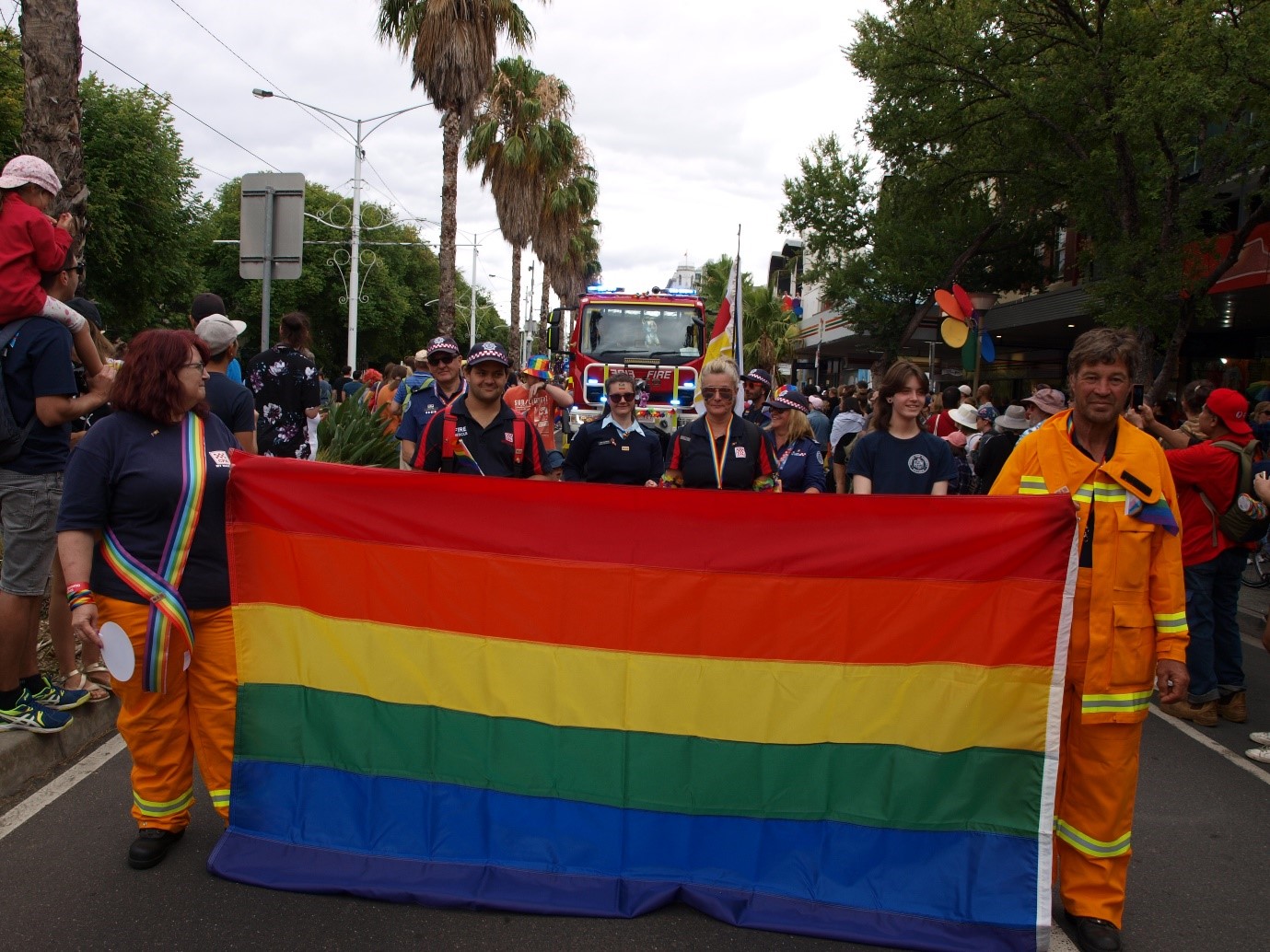 March with us