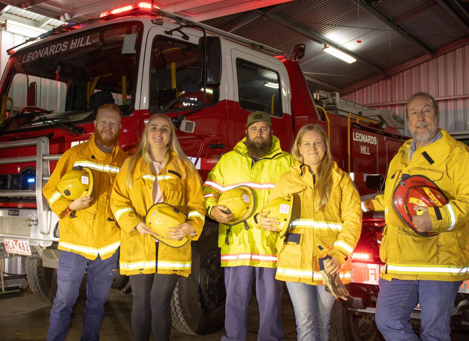 Left to right: Ash & Alanah Cant, Niko & Belinda Jouhki and Marc Dankers