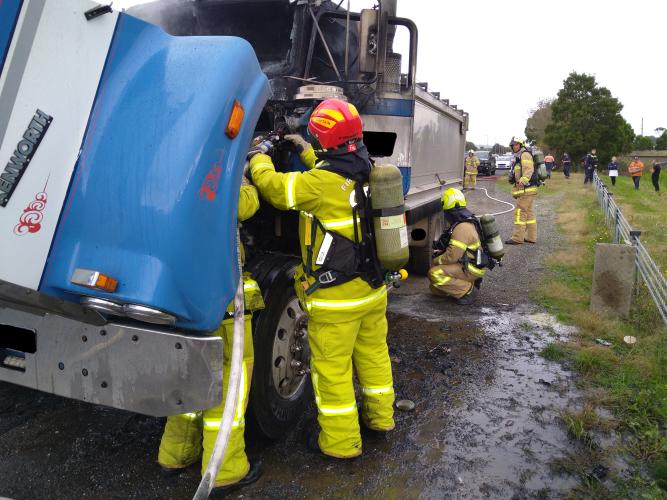 Truck crash