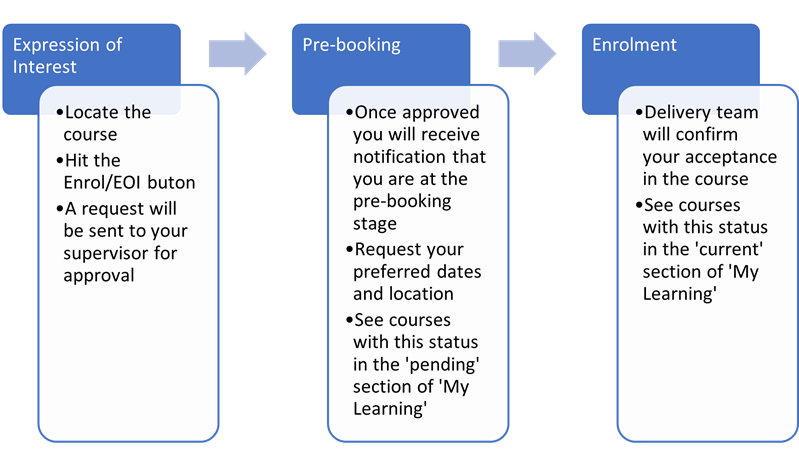 stages of enrolment