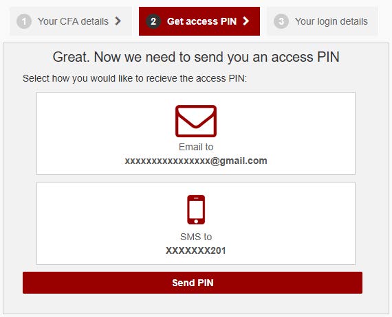 Get-access-pin