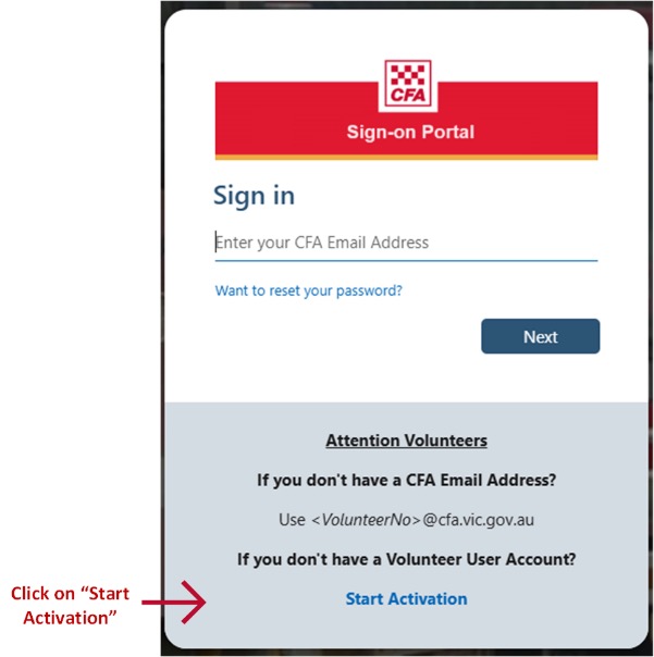 Sign-on-portal